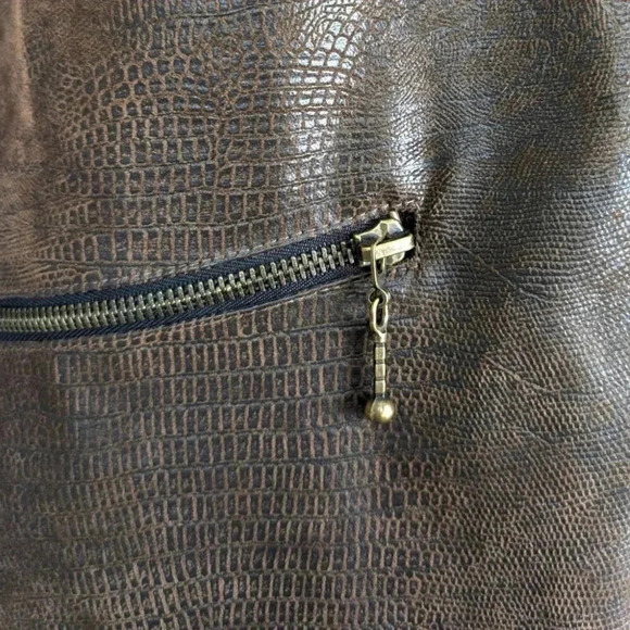 🍁Vintage Judy Joannou Faux Snakeskin Jacket - Picture 6 of 7